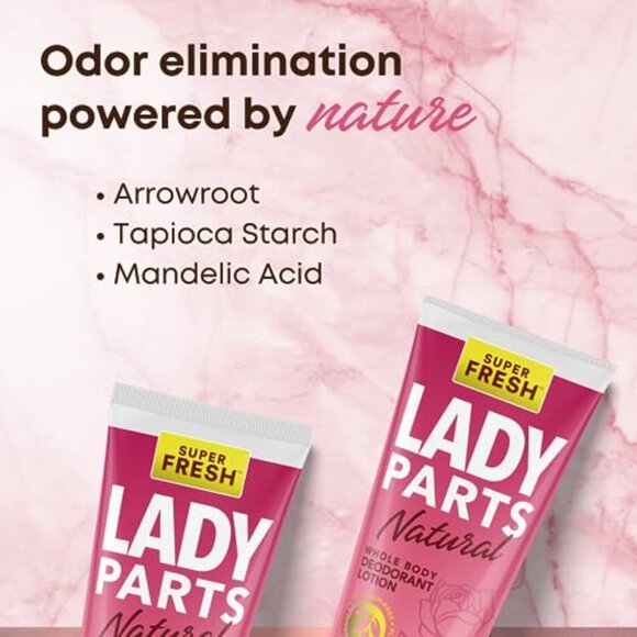 Lady Parts Natural Deodorant Lotion for Private Parts & Body/Arabian Jasmine/ros - Picture 6 of 9